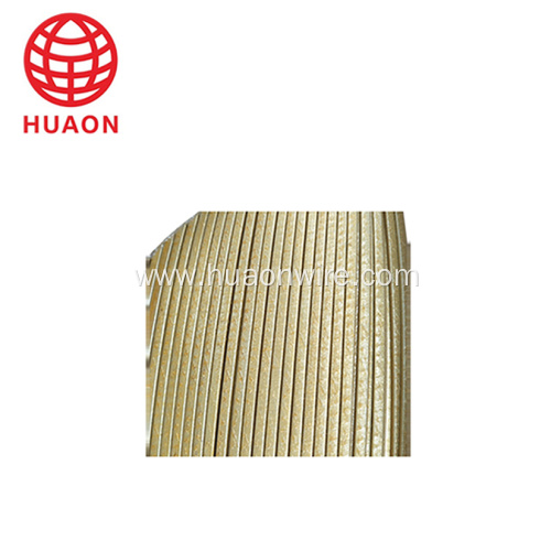 glass fiber enameled aluminum square flat wire